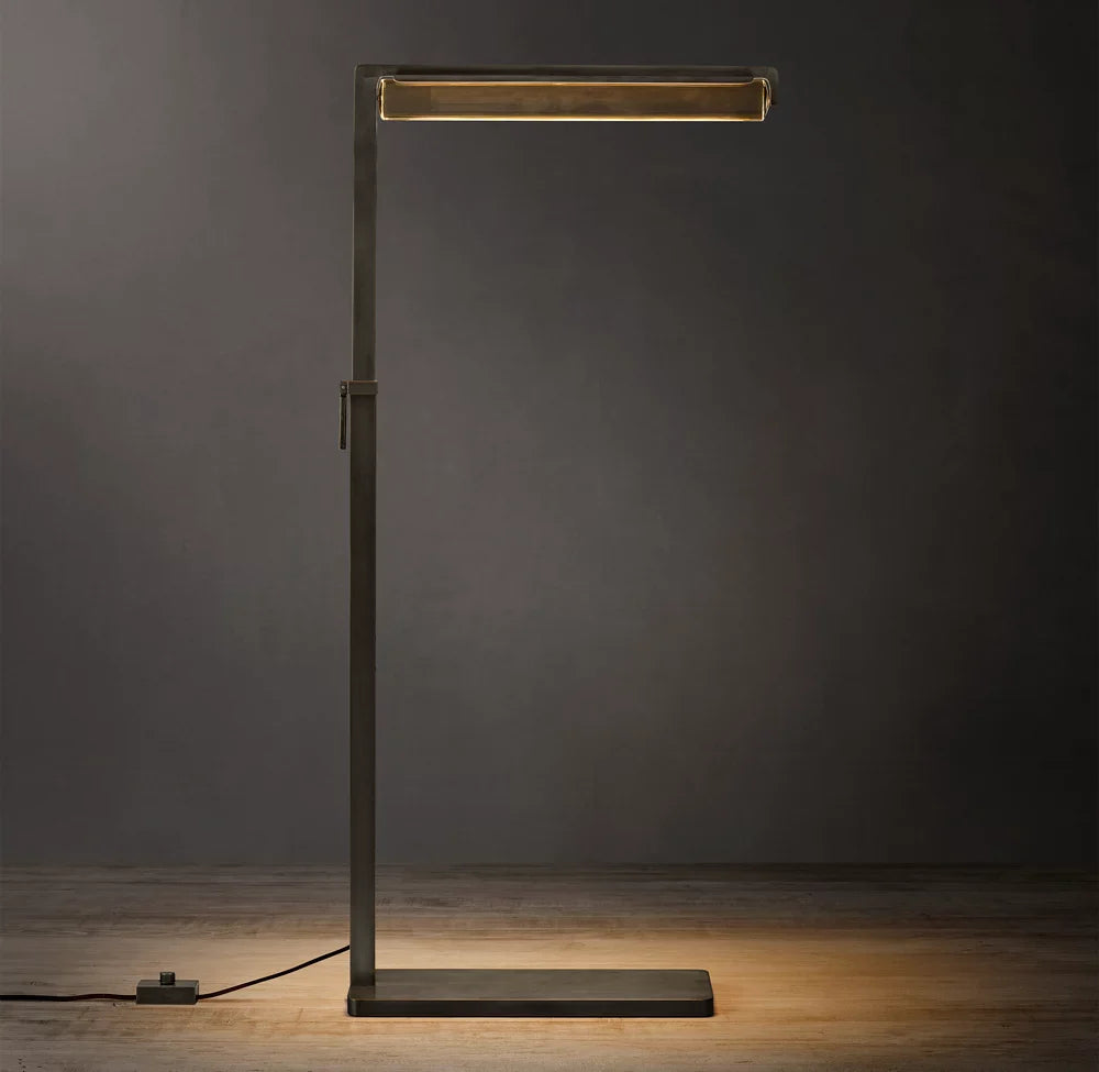 AUDUBON CRYSTAL TASK FLOOR LAMP