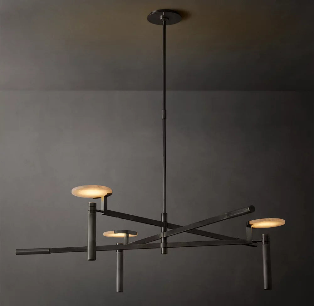 MÉLANGE ROUND CHANDELIER 45"