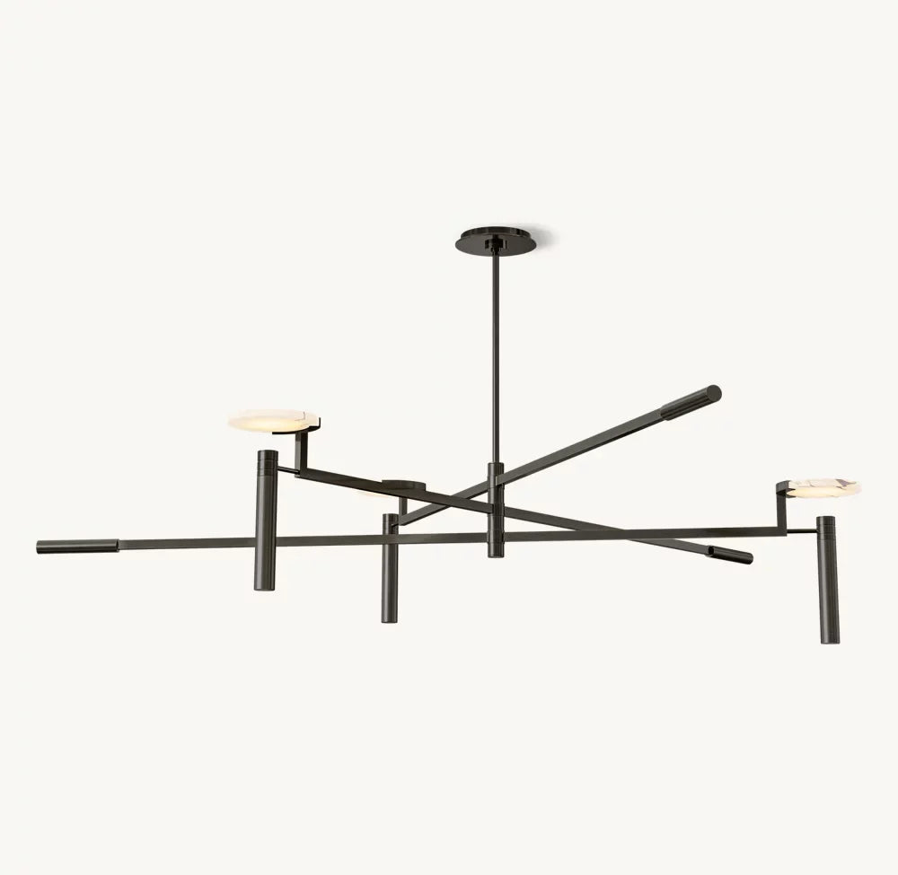 MÉLANGE ROUND CHANDELIER 60"