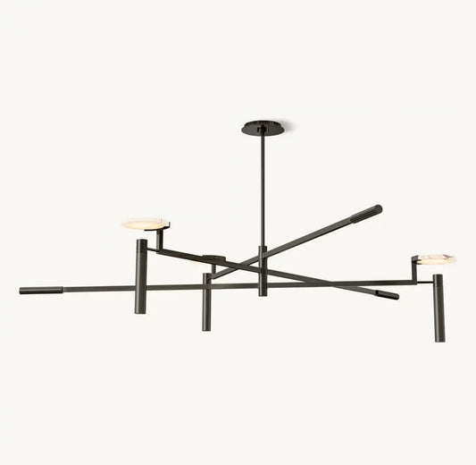 MÉLANGE ROUND CHANDELIER 60"