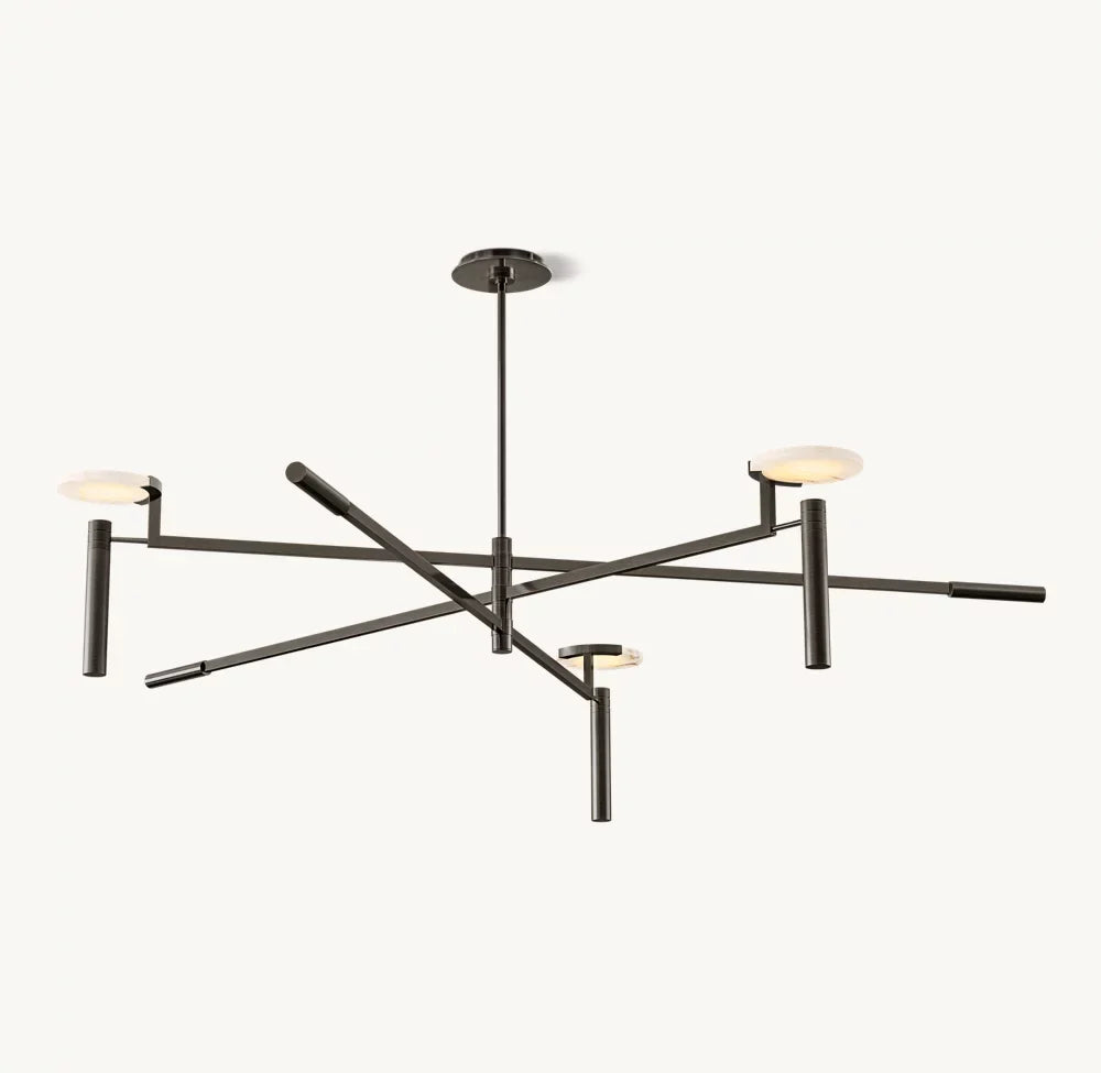 MÉLANGE ROUND CHANDELIER 60"