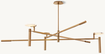 MÉLANGE ROUND CHANDELIER 60"