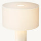 SAREZZO CYLINDRICAL STONE TABLE LAMP