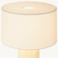 SAREZZO HEXAGONAL STONE TABLE LAMP