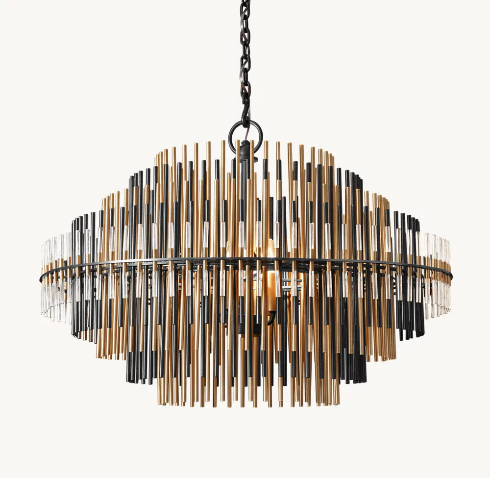 EMILE ROUND CHANDELIER 32"