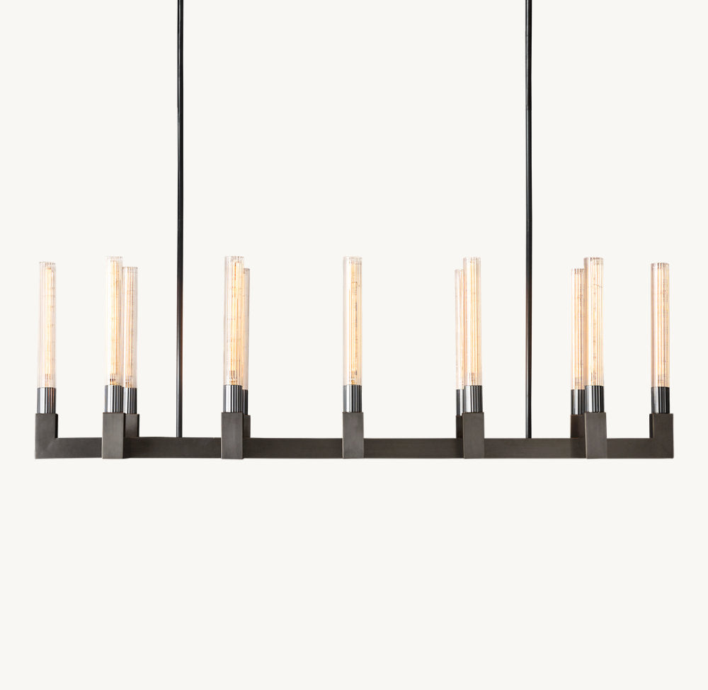 CANNELE LINEAR CHANDELIER 55"