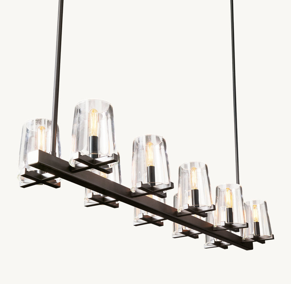 PAUILLAC LINEAR CHANDELIER 49"