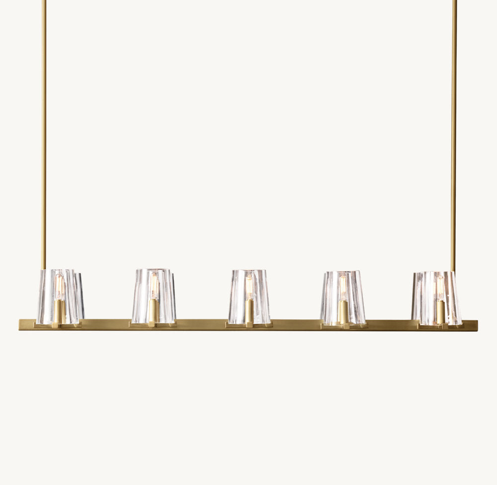 PAUILLAC LINEAR CHANDELIER 49"
