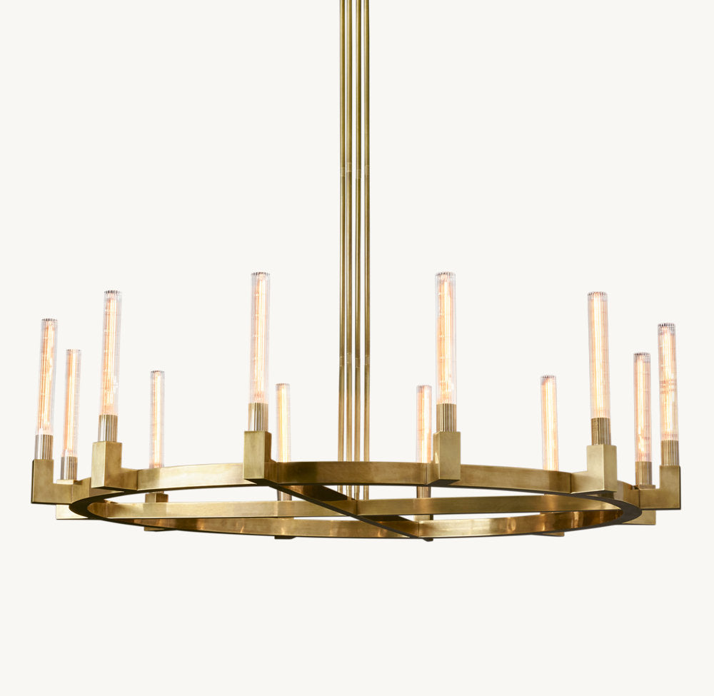 CANNELE ROUND CHANDELIER 60"
