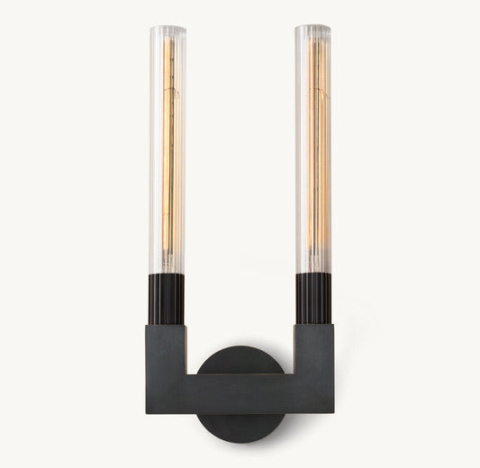 CANNELE DOUBLE SCONCE