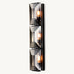 HARLOW CRYSTAL TRIPLE SCONCE
