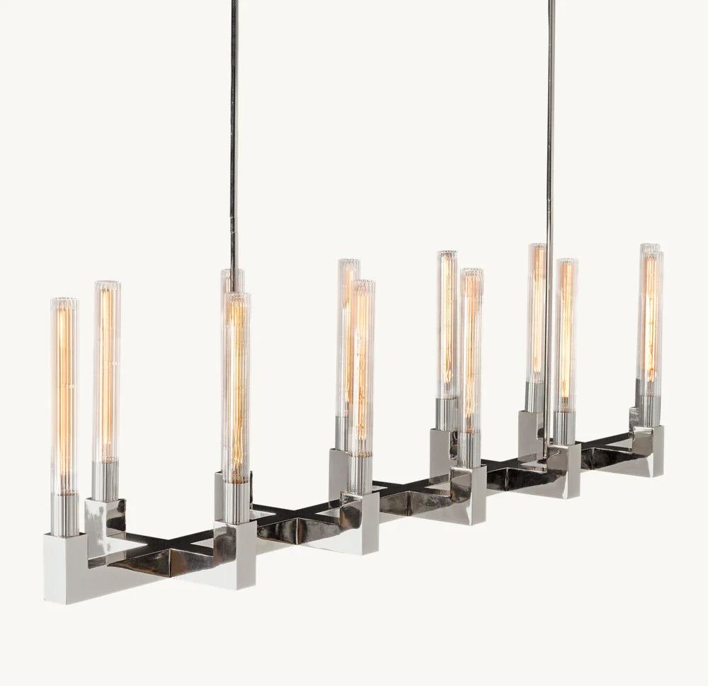 CANNELE LINEAR CHANDELIER 67"
