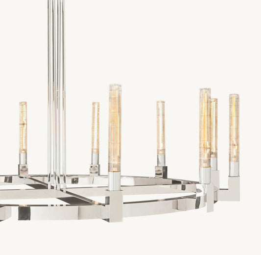 CANNELE ROUND CHANDELIER 72"