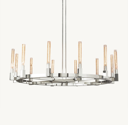 CANNELE ROUND CHANDELIER 60"