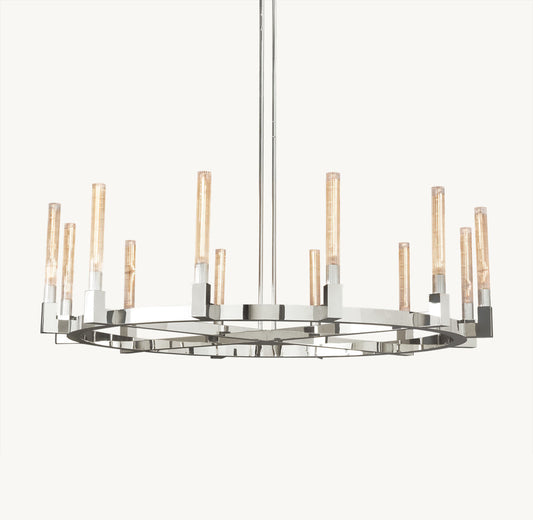 CANNELE ROUND CHANDELIER 60"