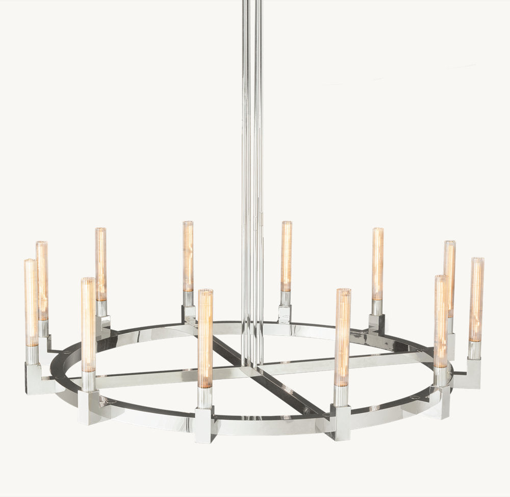 CANNELE ROUND CHANDELIER 60"