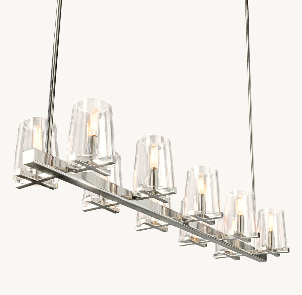 PAUILLAC LINEAR CHANDELIER 49"