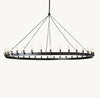 CAMINO VINTAGE FILAMENT ROUND CHANDELIER 73"
