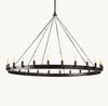CAMINO VINTAGE FILAMENT ROUND CHANDELIER 50"