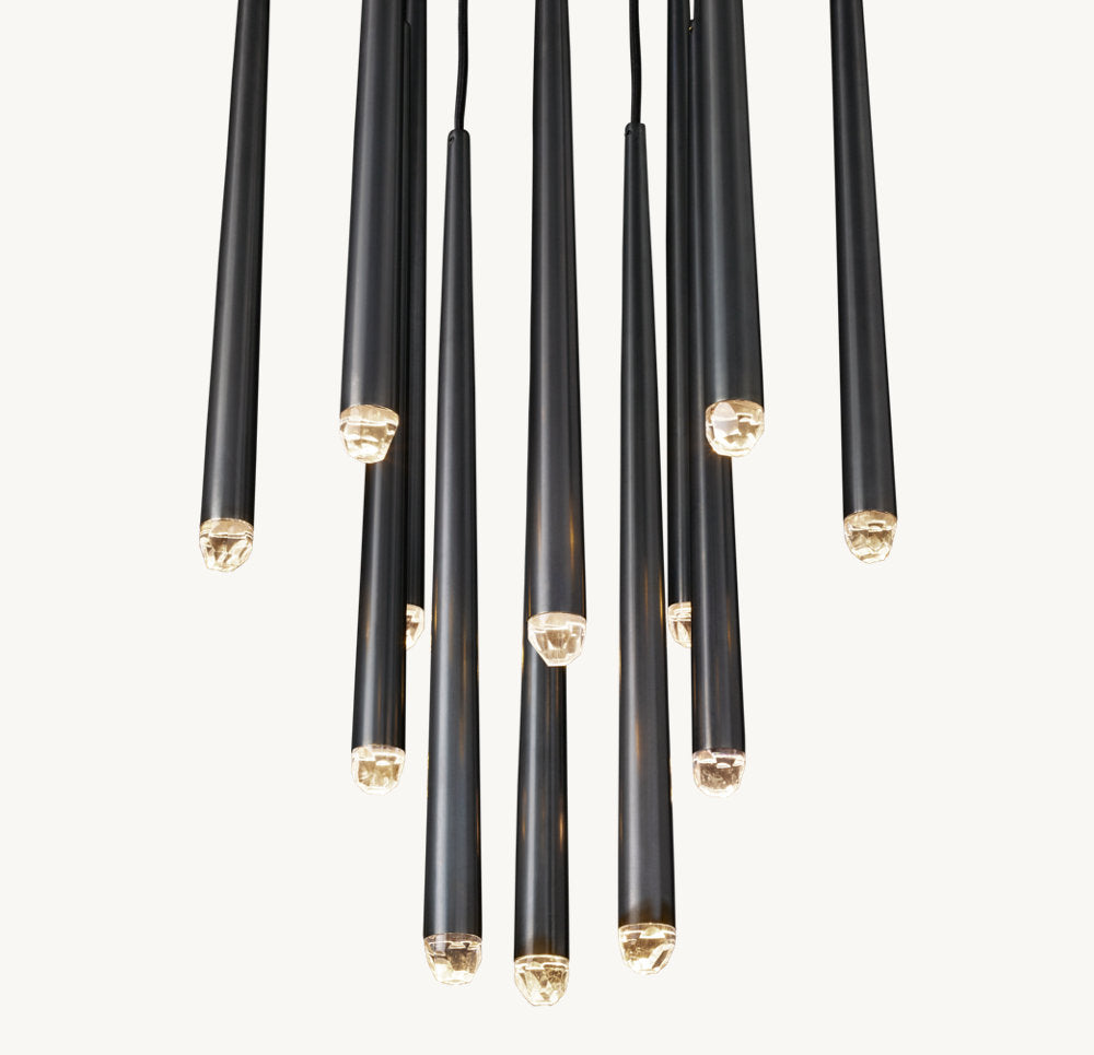 AQUITAINE ROUND CHANDELIER 24"