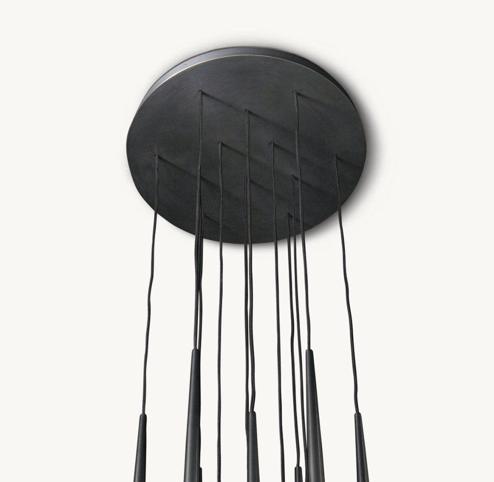 AQUITAINE ROUND CHANDELIER 24"