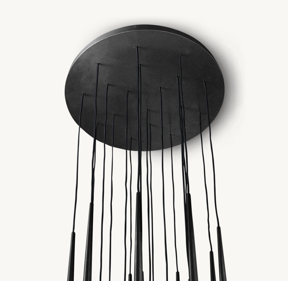 AQUITAINE ROUND CHANDELIER 30"