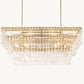 MARIGNAN TIERED RECTANGULAR CHANDELIER 60"