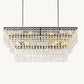 MARIGNAN TIERED RECTANGULAR CHANDELIER 60"