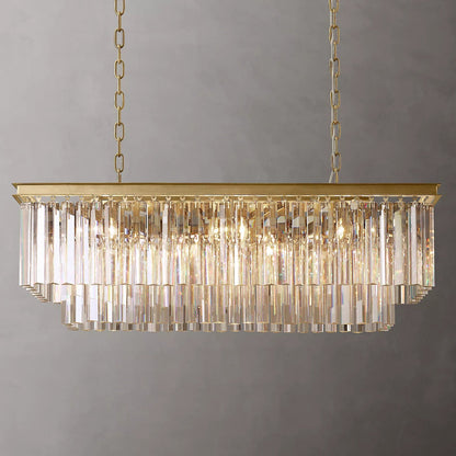 Odeon Rectangle Chandelier 40"