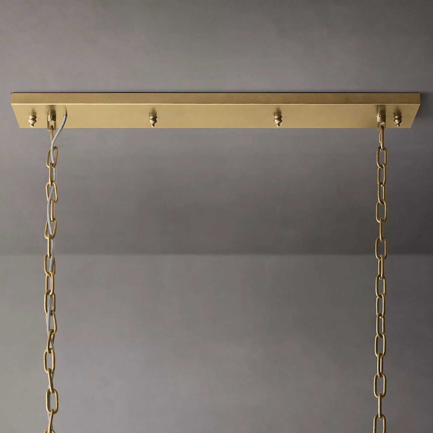 Rhys Rectangular Chandelier 49", 8-lights