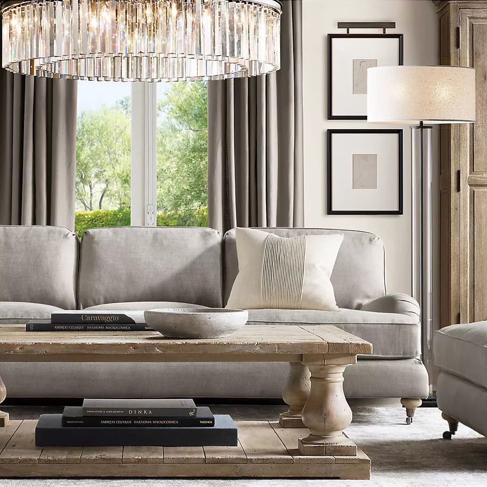 Rhys Round Chandelier 43", 8-lights