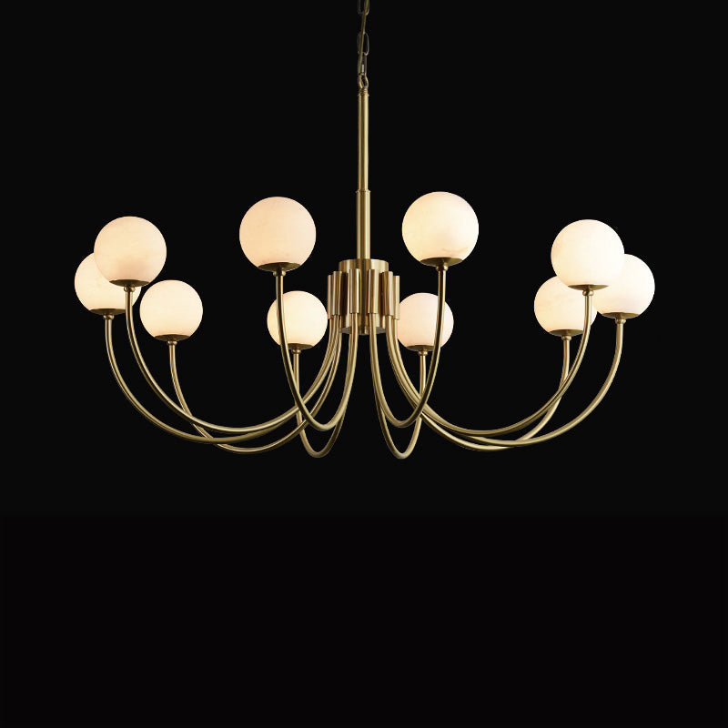 Maggie Marble Round Branch Chandelier