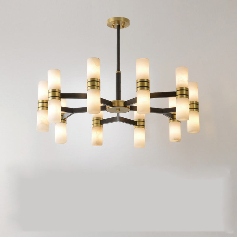 Norala Marble Round Chandelier