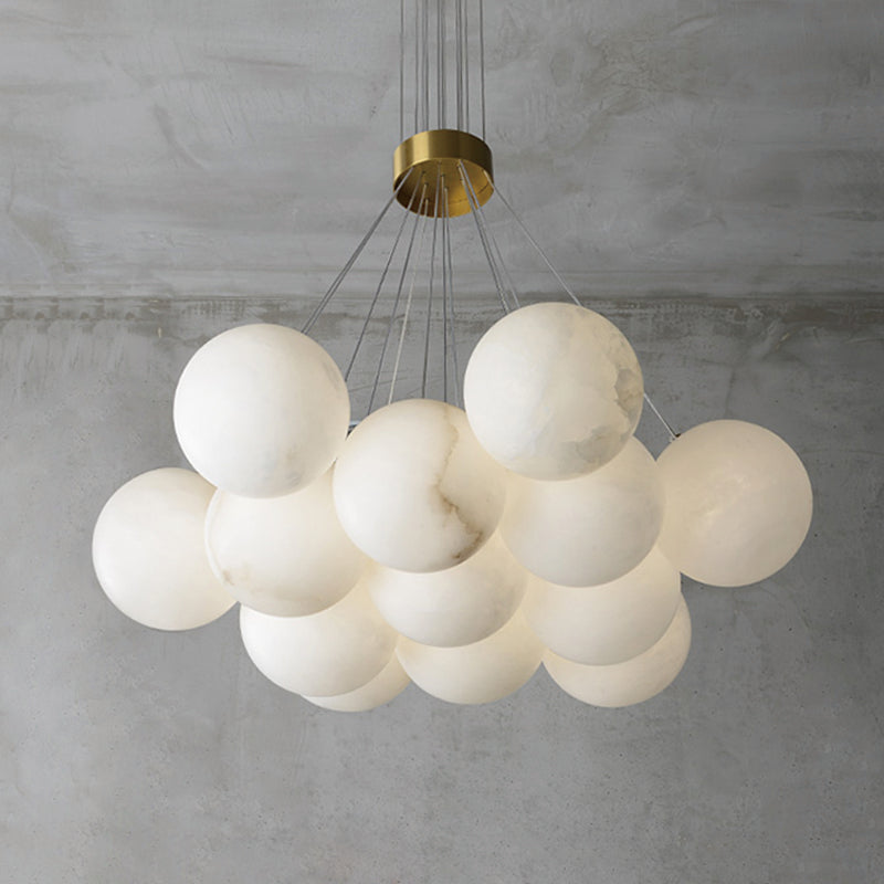 Marble Ball Chandelier