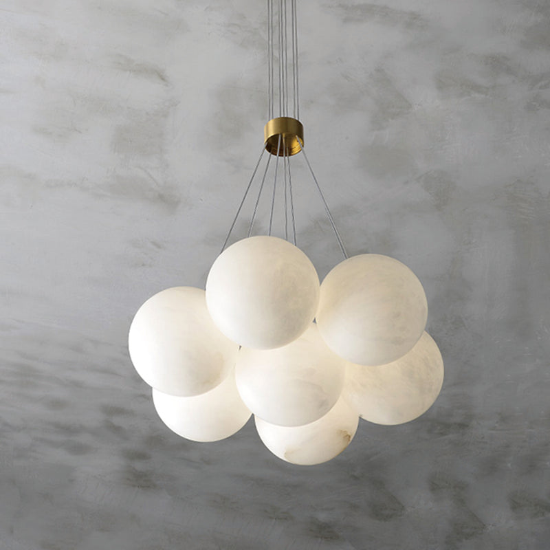 Marble Ball Chandelier