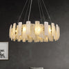 Minu Marble Round Chandelier