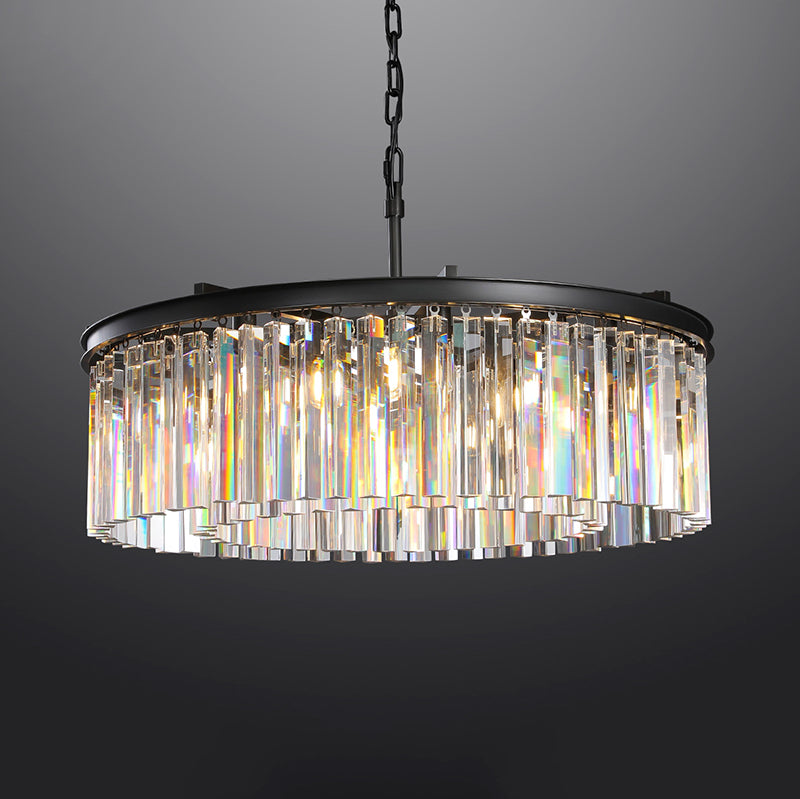 Rhys Round Chandelier 32", 8-lights