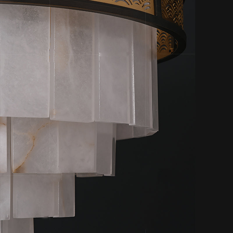 Multi-layer Classic Marble Chandelier