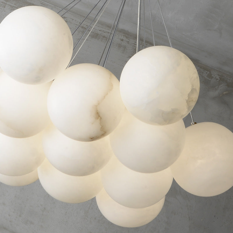 Marble Ball Chandelier