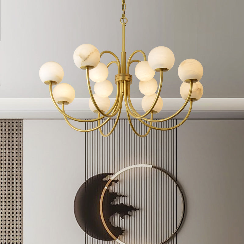 Maggie Marble Branch Chandelier
