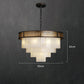 Multi-layer Classic Marble Chandelier