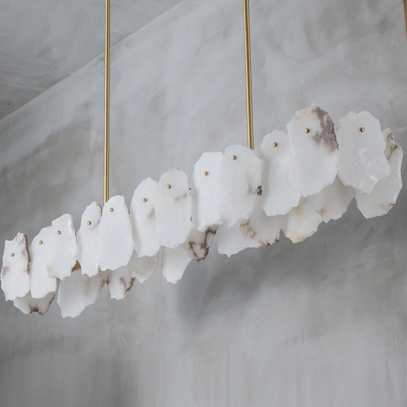 Marble Length Chandelier