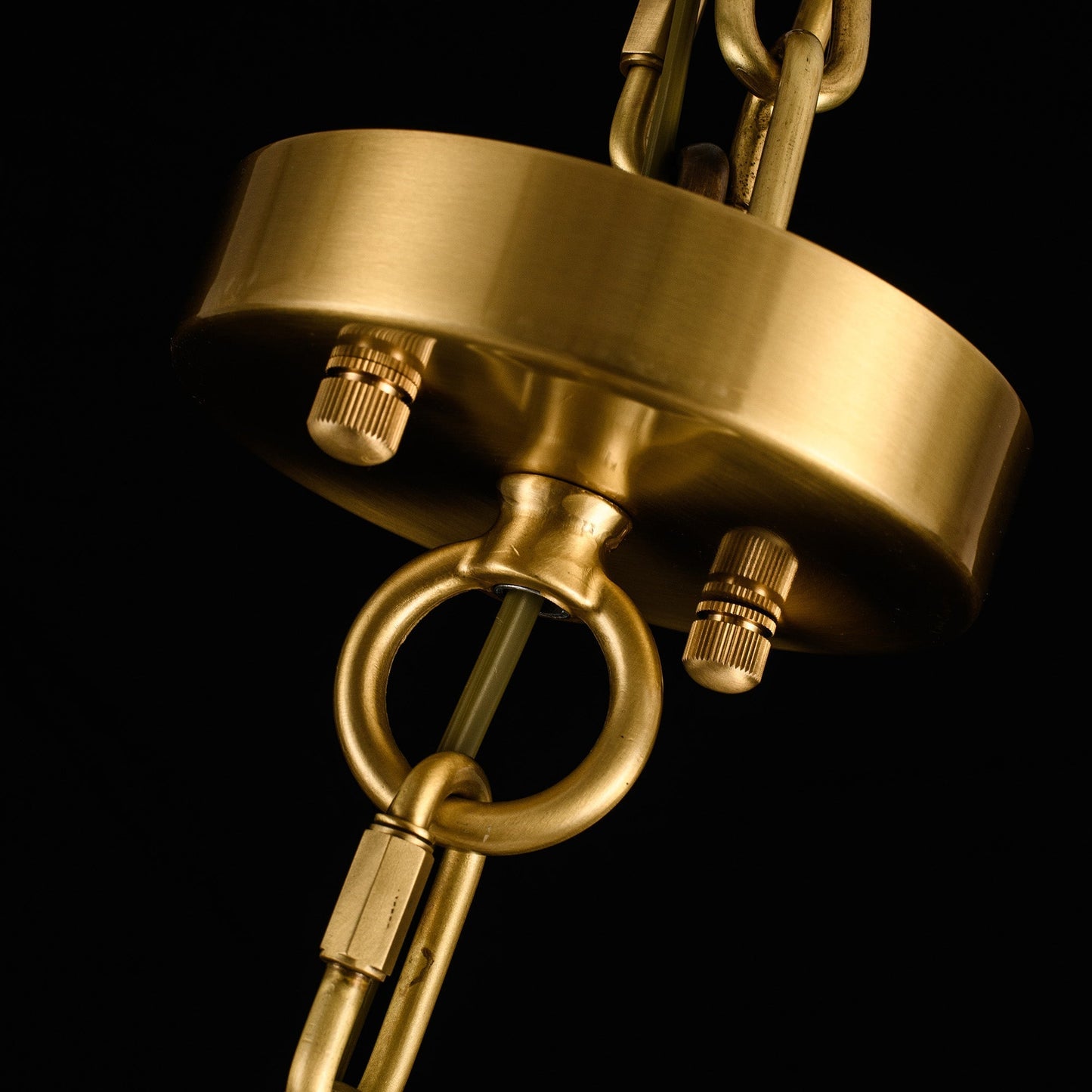 Maggie Marble Ball Round Chandelier