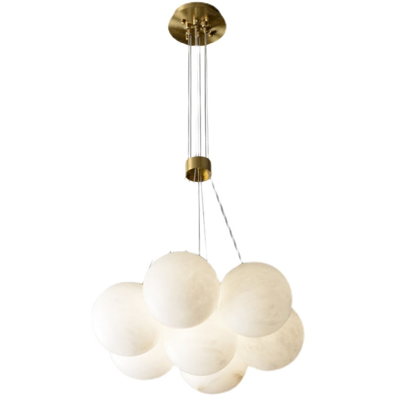 Marble Ball Chandelier