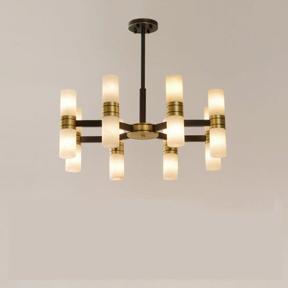 Norala Marble Round Chandelier
