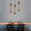 Smoke Crystal Shade Pendant Light