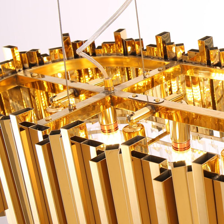 Alian Oval Crystal Chandelier