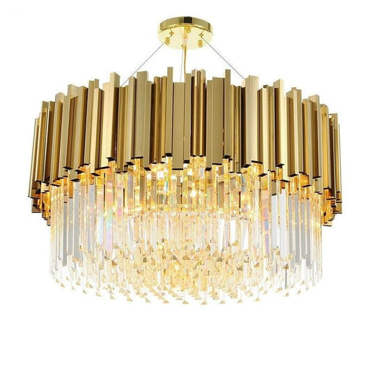 Alian Round Crystal Chandelier