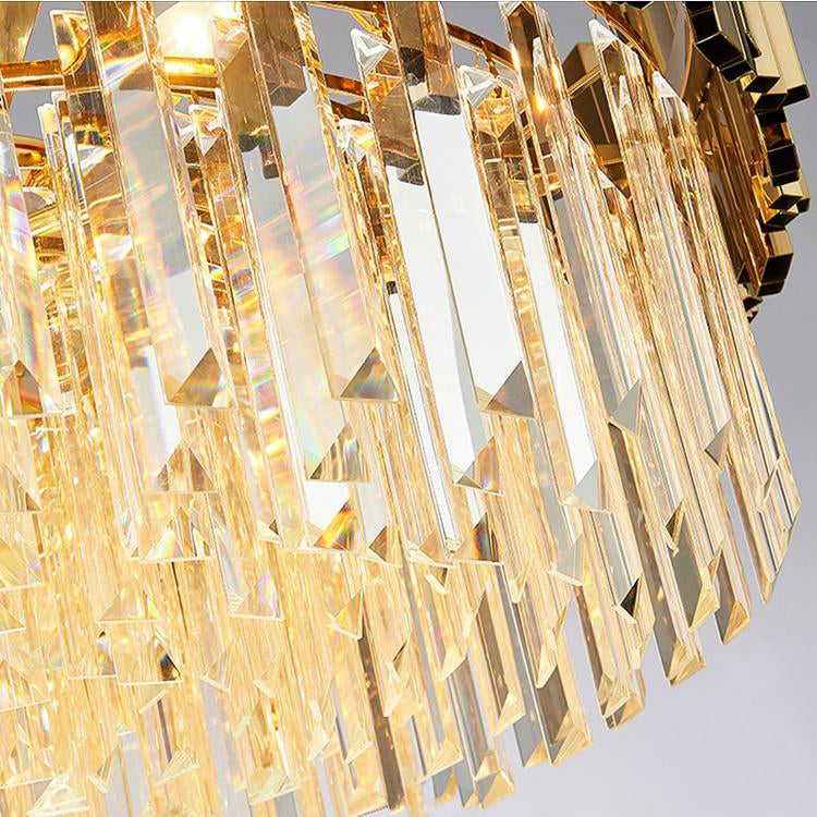 Alian Round Crystal Chandelier