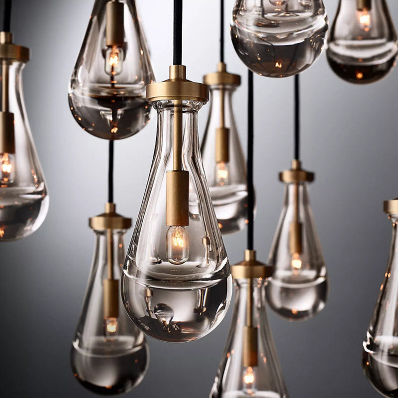 Raindrop Pendant Chandelier